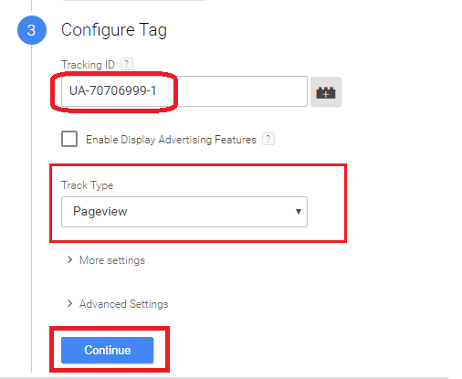 Configure Tag In GTM